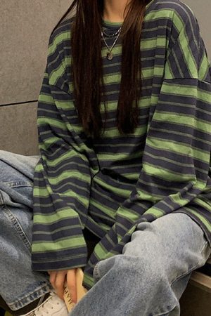 Style Core Aesthetics, New Style Trends - Come As You Are Striped Top