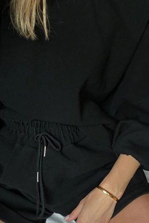 Style Core Aesthetics, New Style Trends - Comfy Life Sweatshirt & Shorts Co-Ord