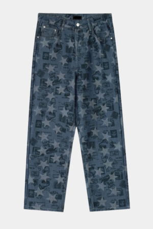 Style Core Aesthetics, New Style Trends - 'Comic' Jeans