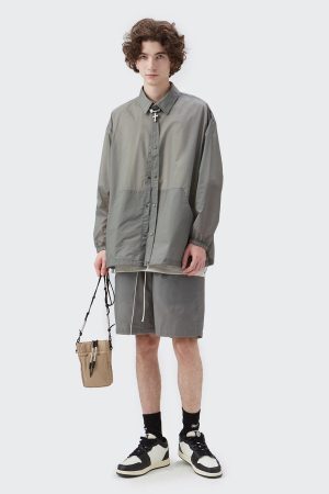 Style Core Aesthetics, New Style Trends - Concrete Nylon Short