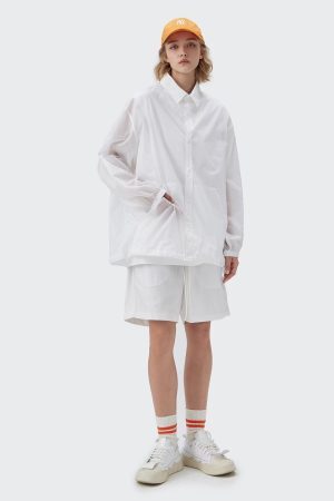 Style Core Aesthetics, New Style Trends - Concrete Nylon Short