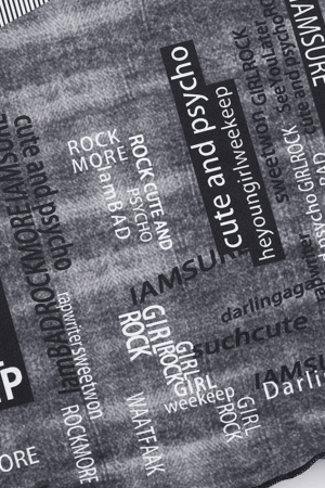 Style Core Aesthetics, New Style Trends - Contrast Letter Stripe Tank Top