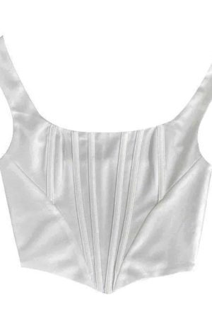 Style Core Aesthetics, New Style Trends - Coquette Girl Corset Top