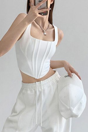 Style Core Aesthetics, New Style Trends - Coquette Girl Corset Top