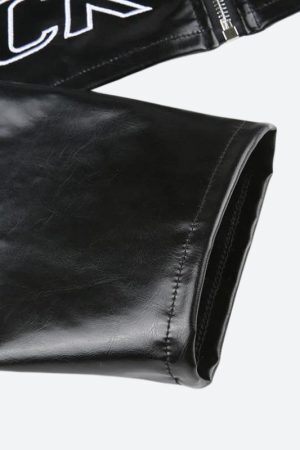 Style Core Aesthetics, New Style Trends - Cropped Biker Jacket