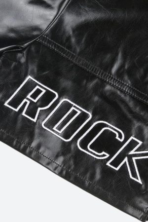 Style Core Aesthetics, New Style Trends - Cropped Biker Jacket