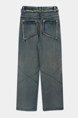 Style Core Aesthetics, New Style Trends - 'Crossed' Jeans