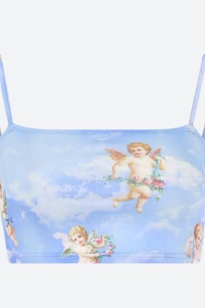 Style Core Aesthetics, New Style Trends - Cupid Angel Crop Top