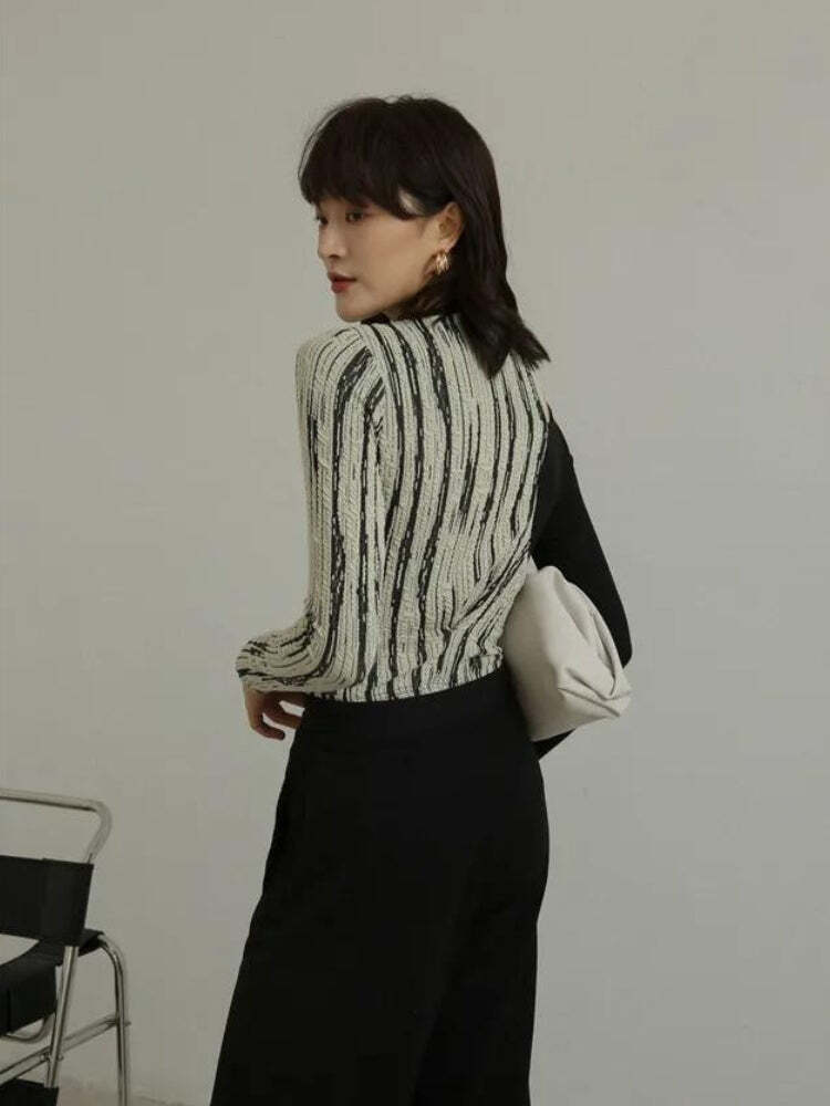 Style Core Aesthetics, New Style Trends - Cut Out Shoulder Patch Top Style Core Aesthetics, New Style Trends - Cut Out Shoulder Patch Top