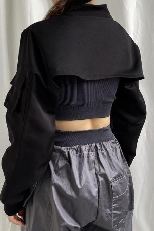 Style Core Aesthetics, New Style Trends - Cyberpunk Bolero Jacket