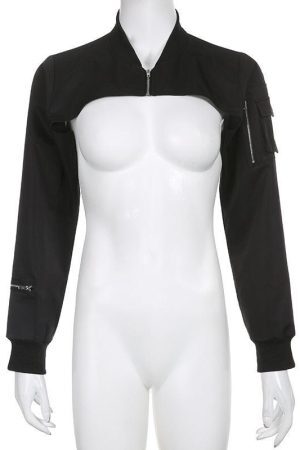 Style Core Aesthetics, New Style Trends - Cyberpunk Bolero Jacket