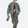 Style Core Aesthetics, New Style Trends - Cyberpunk Zip-Up Denim Jacket