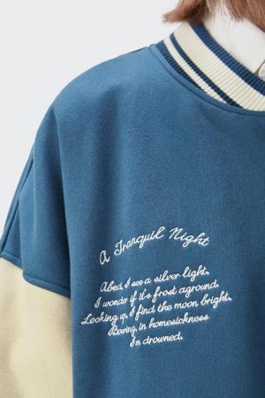 Style Core Aesthetics, New Style Trends - Damn It Varsity Jacket