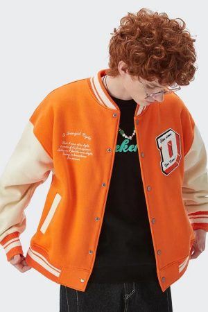 Style Core Aesthetics, New Style Trends - Damn It Varsity Jacket