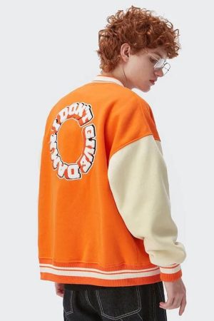 Style Core Aesthetics, New Style Trends - Damn It Varsity Jacket