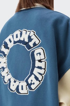 Style Core Aesthetics, New Style Trends - Damn It Varsity Jacket