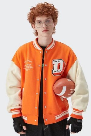 Style Core Aesthetics, New Style Trends - Damn It Varsity Jacket