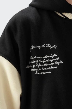 Style Core Aesthetics, New Style Trends - Damn It Varsity Jacket