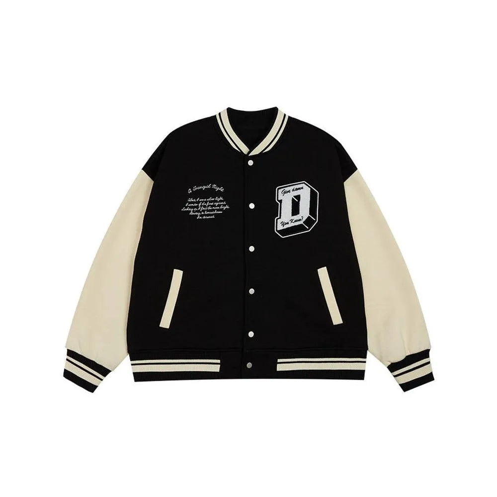 Style Core Aesthetics, New Style Trends - Damn It Varsity Jacket