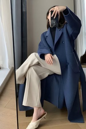 Style Core Aesthetics, New Style Trends - Dark Academia Belted Long Coat