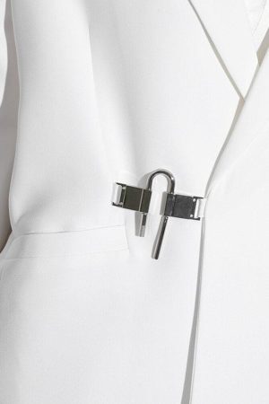 Style Core Aesthetics, New Style Trends - Dark Academia Buckle Up Blazer