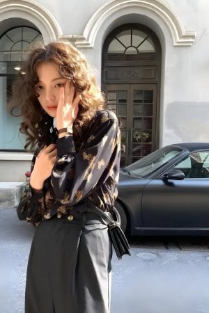 Style Core Aesthetics, New Style Trends - Dark Academia Butterfly Shirt