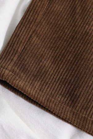 Style Core Aesthetics, New Style Trends - Dark Academia Corduroy Pants