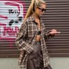 Style Core Aesthetics, New Style Trends - Dark Academia Plaid Shirt