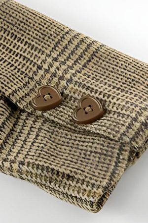 Style Core Aesthetics, New Style Trends - Dark Academia Plaid Two Piece Set