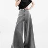 Style Core Aesthetics, New Style Trends - Dark Wash Super Wide Leg Jeans