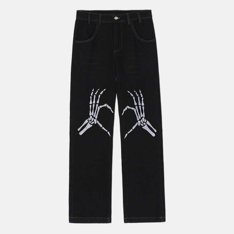 Style Core Aesthetics, New Style Trends - 'Dead love' Jeans