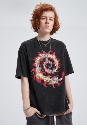 Style Core Aesthetics, New Style Trends - 'Death loop' T shirt