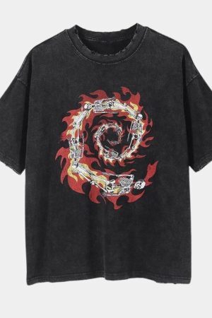 Style Core Aesthetics, New Style Trends - 'Death loop' T shirt