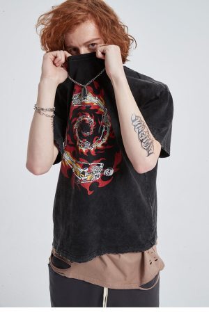 Style Core Aesthetics, New Style Trends - 'Death loop' T shirt