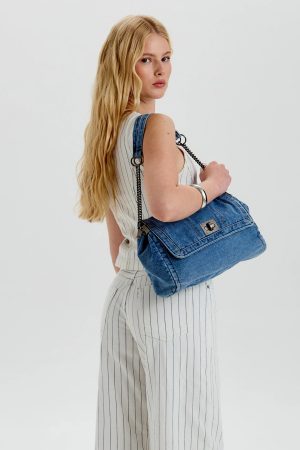 Style Core Aesthetics, New Style Trends - Denia | Sac épaule denim
