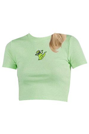 Style Core Aesthetics, New Style Trends - Dino Ribbed Tee