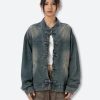 Style Core Aesthetics, New Style Trends - Distressed Denim Jacket