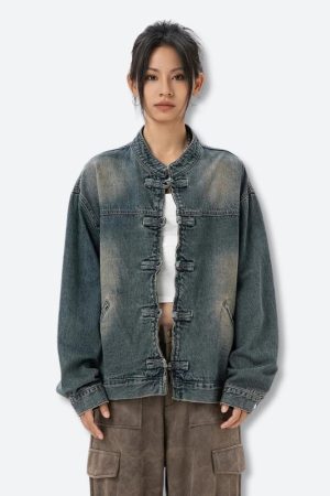 Style Core Aesthetics, New Style Trends - Distressed Denim Jacket