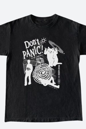 Style Core Aesthetics, New Style Trends - Don't Panic Tee