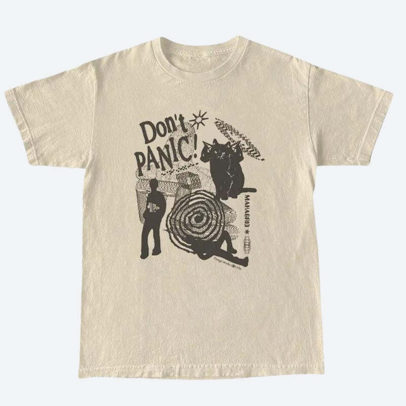 Style Core Aesthetics, New Style Trends - Don't Panic Tee