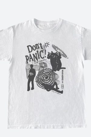Style Core Aesthetics, New Style Trends - Don't Panic Tee