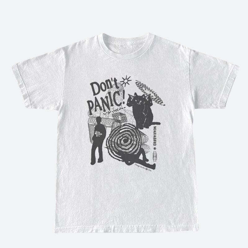 Style Core Aesthetics, New Style Trends - Don't Panic Tee Style Core Aesthetics, New Style Trends - Don't Panic Tee