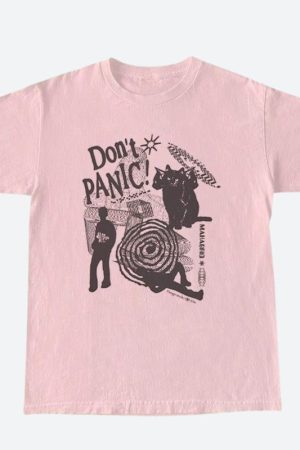 Style Core Aesthetics, New Style Trends - Don't Panic Tee