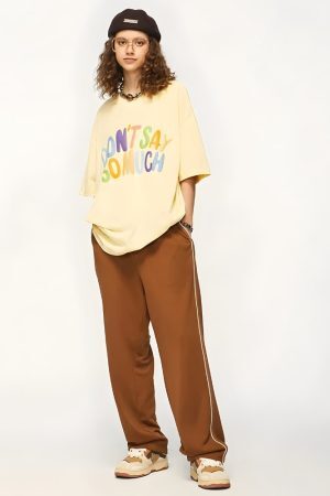 Style Core Aesthetics, New Style Trends - Don't Say So Much Tee