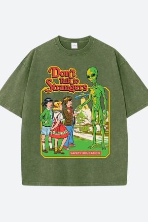 Style Core Aesthetics, New Style Trends - Don't Talk To Strangers Tee