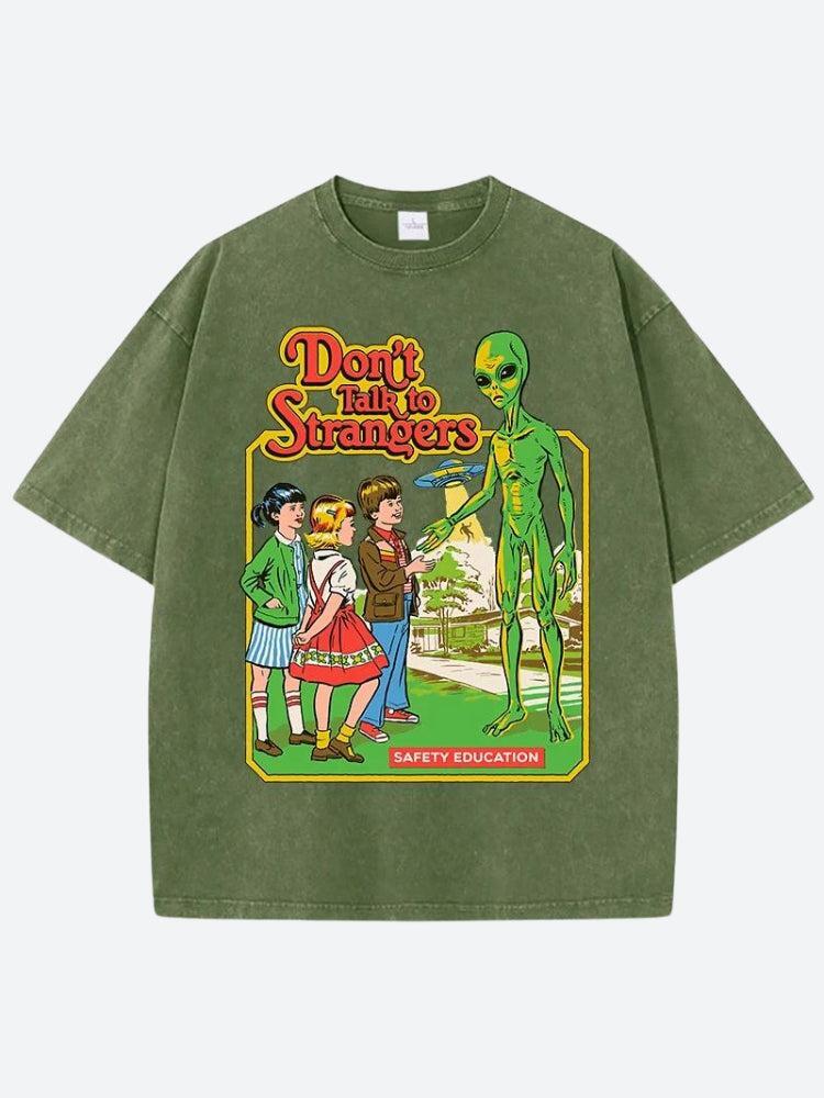 Style Core Aesthetics, New Style Trends - Don't Talk To Strangers Tee Style Core Aesthetics, New Style Trends - Don't Talk To Strangers Tee