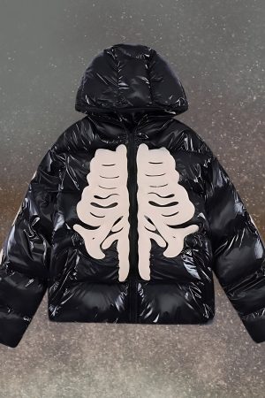 Style Core Aesthetics, New Style Trends - Doudoune squelette
