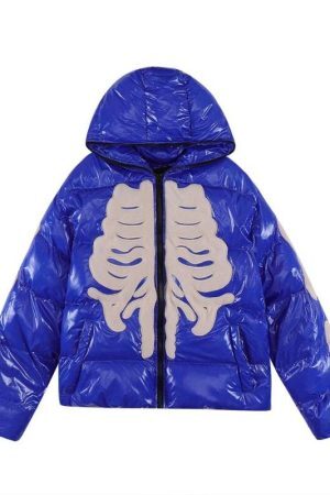 Style Core Aesthetics, New Style Trends - Doudoune squelette