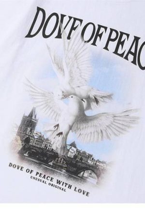 Style Core Aesthetics, New Style Trends - 'Doves' T shirt