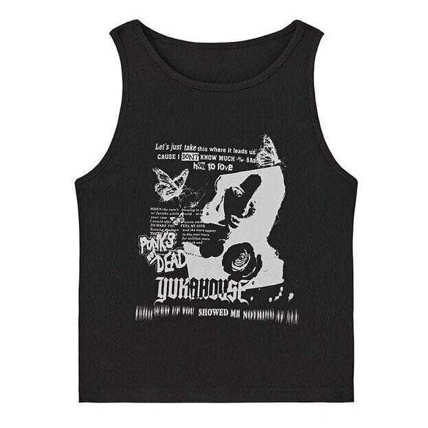 Style Core Aesthetics, New Style Trends - Downtown Aesthetic Ribbed Top Style Core Aesthetics, New Style Trends - Downtown Aesthetic Ribbed Top